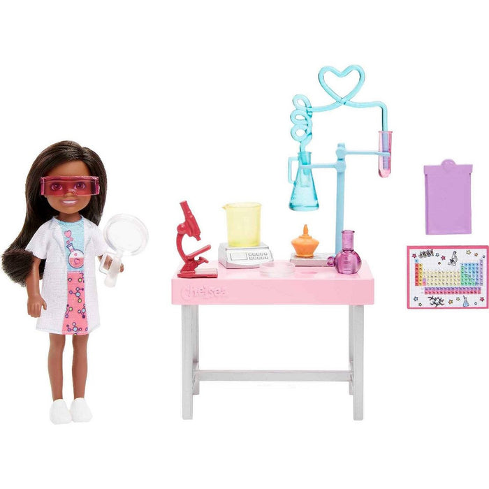 Barbie Chelsea Doll and Accessories Can Be Scientist Playset