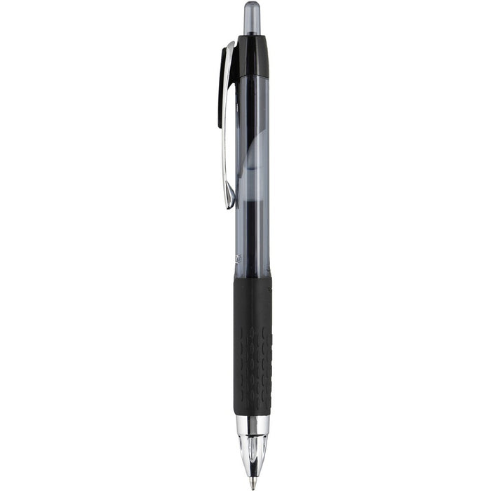 uniball Retractable 207 Black Gel Pens 6ct Click Top 0.7mm Medium Point Pen90