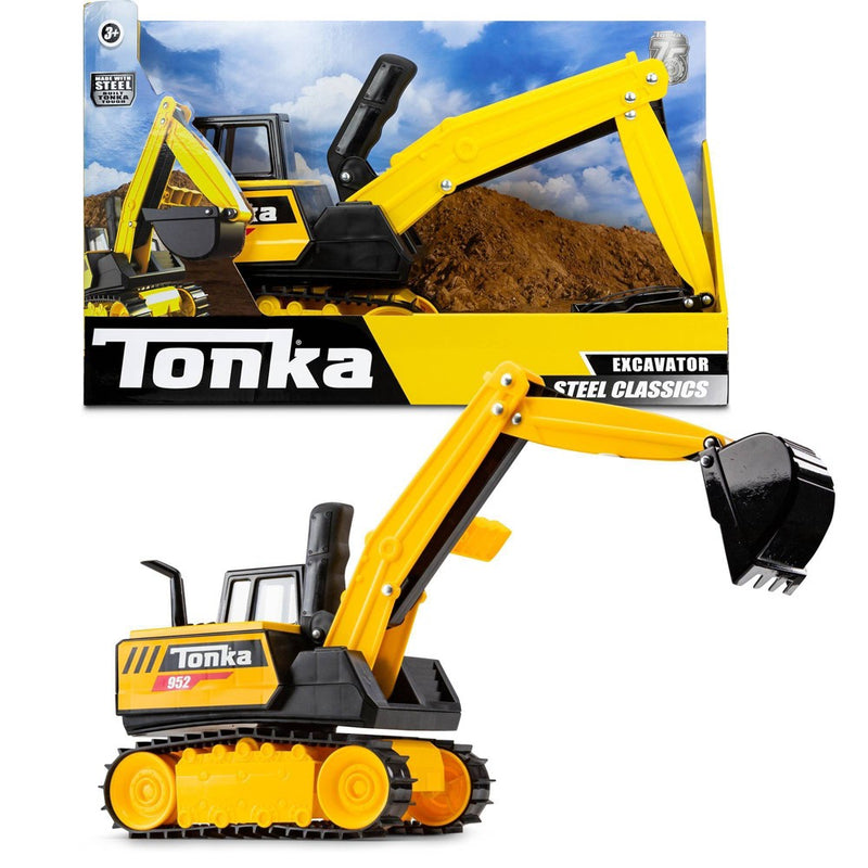 Tonka Steel Classics - Excavator *BRAND NEW IN BOX*