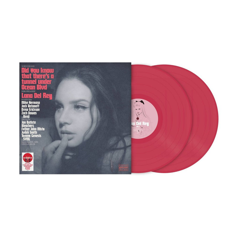 Lana Del Rey - “Did you know that there’s a tunnel under...” (DARK PINK Vinyl)