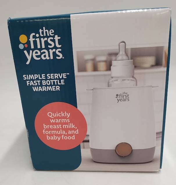 The First Years Baby Bottle Warmer and Sterilizer - Pacifier and Bottle Nipple Sanitizer