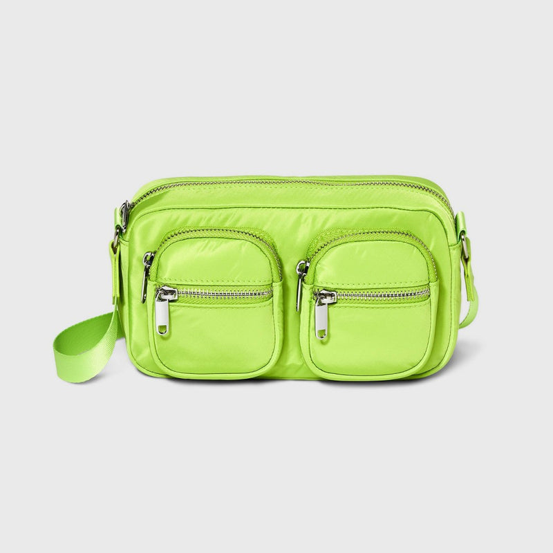 Crossbody Bag with Pockets - Wild Fable™ Lime Green