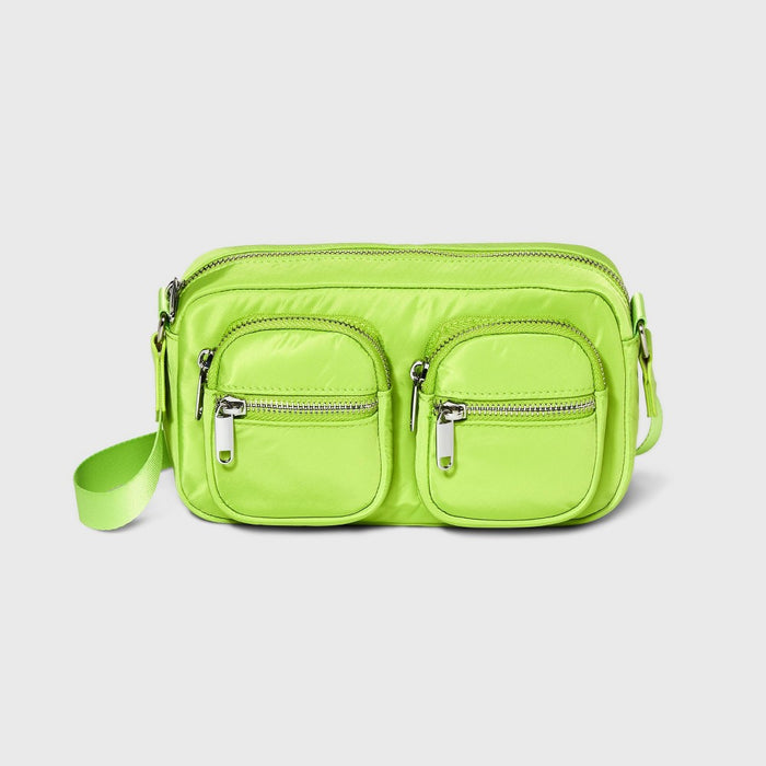 Crossbody Bag with Pockets - Wild Fable™ Lime Green
