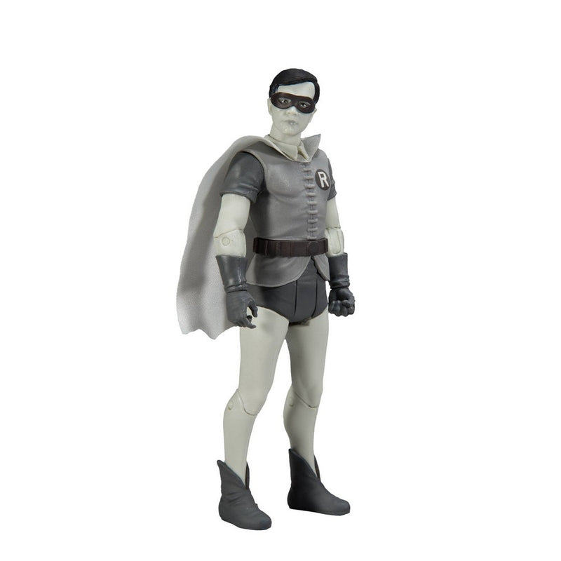 McFarlane Toys DC Retro Batman 66 6" Figure - Robin (B&W TV Variant) *NEW*