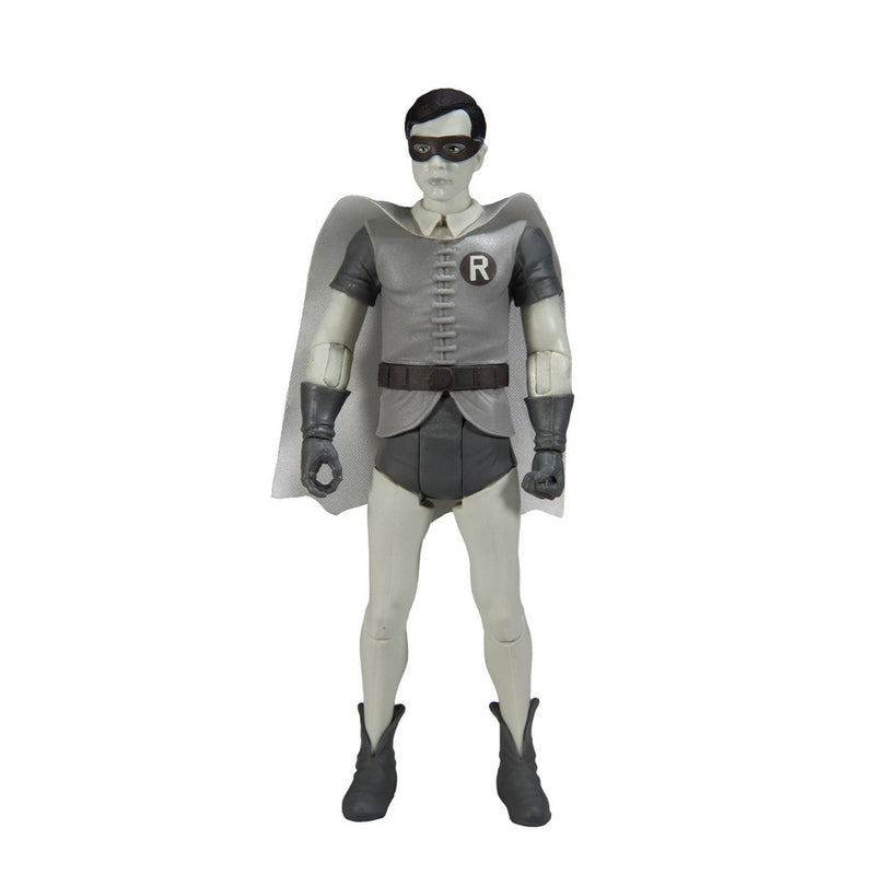 McFarlane Toys DC Retro Batman 66 6" Figure - Robin (B&W TV Variant) *NEW*