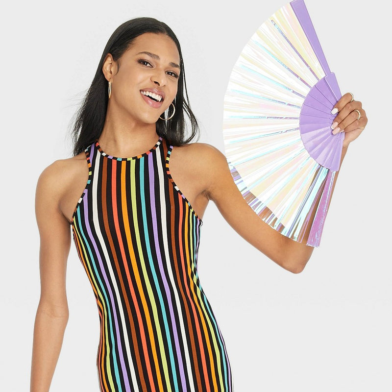 Pride Iridescent Fan