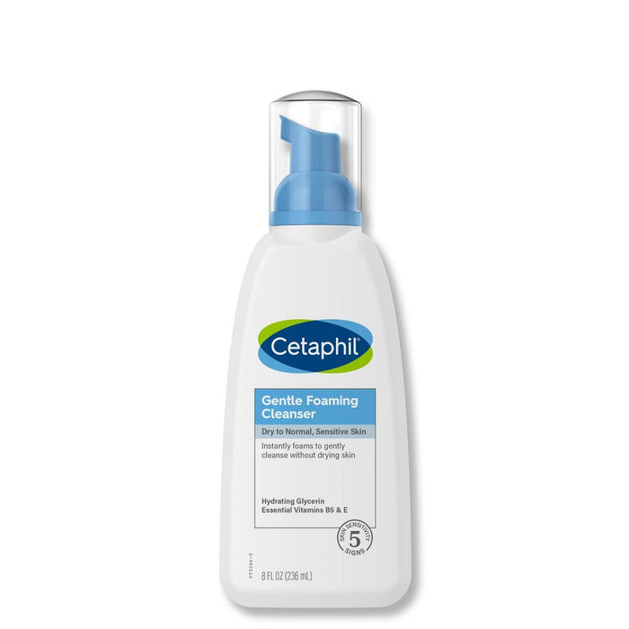 Cetaphil Oil Free Gentle Foaming Facial Cleanser with Glycerin - 8 fl oz