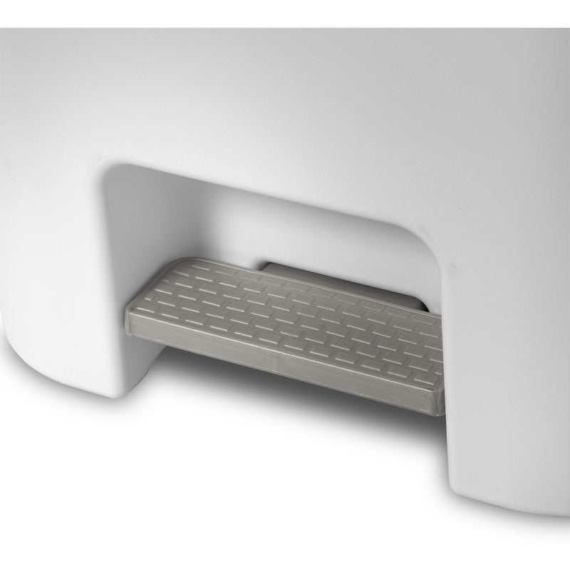 11.9gal Step Trash Can White - Brightroom™ (LOCAL PICKUP ONLY)