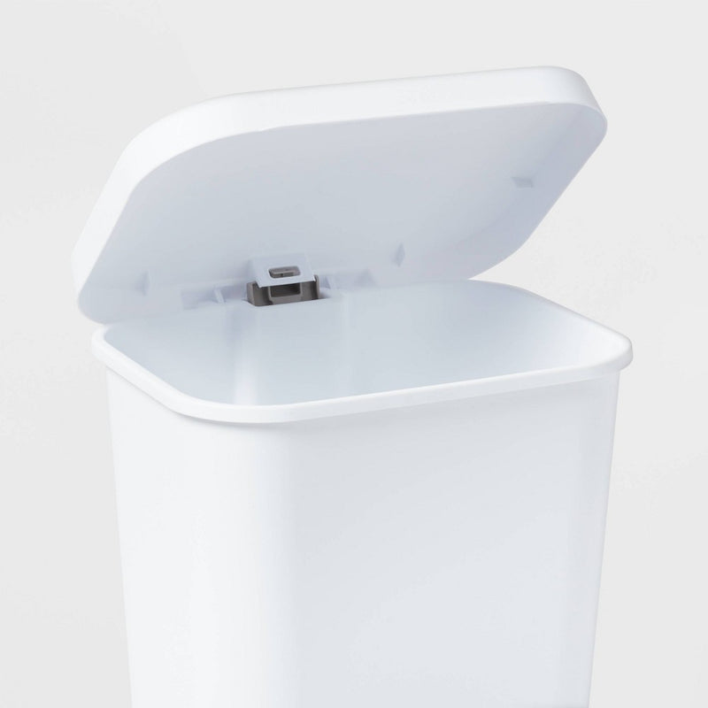 11.9gal Step Trash Can White - Brightroom™ (LOCAL PICKUP ONLY)