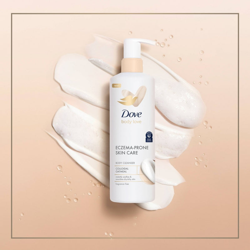 Dove Beauty Body Love Eczema-Prone Skin Care Fragrance-Free Body Wash - Unscented - 17.5 fl oz