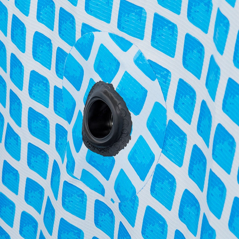 Intex 26710EH Prism 12 foot x 30 inch Prism Frame 6 Person Outdoor Round Above Ground Swimming Pool with Easy Set-Up, (Filter Pump Not Included) (LOCAL PICKUP ONLY)