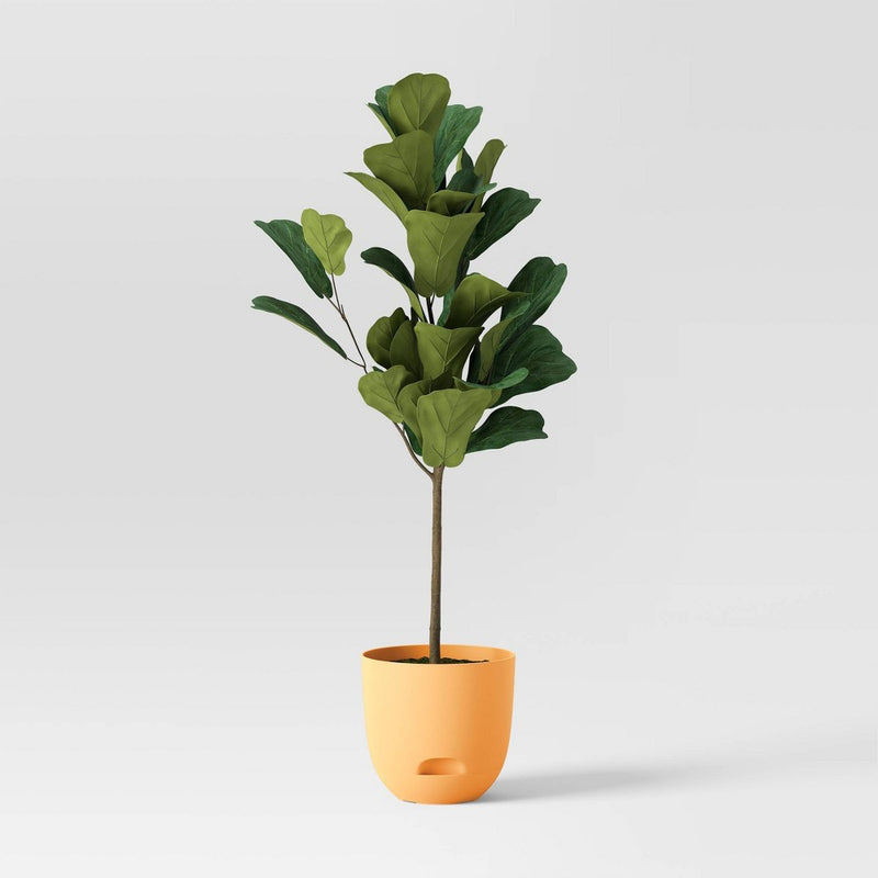 4" Wide 2pc Indoor/Outdoor Self-Watering Planters Terracotta - Room Essentials™