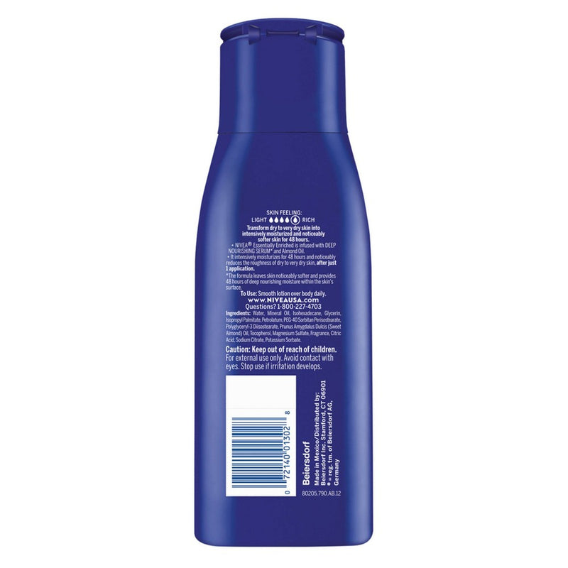 NIVEA Essentially Enriched Body Lotion for Dry SkinFresh - 2.5 fl oz