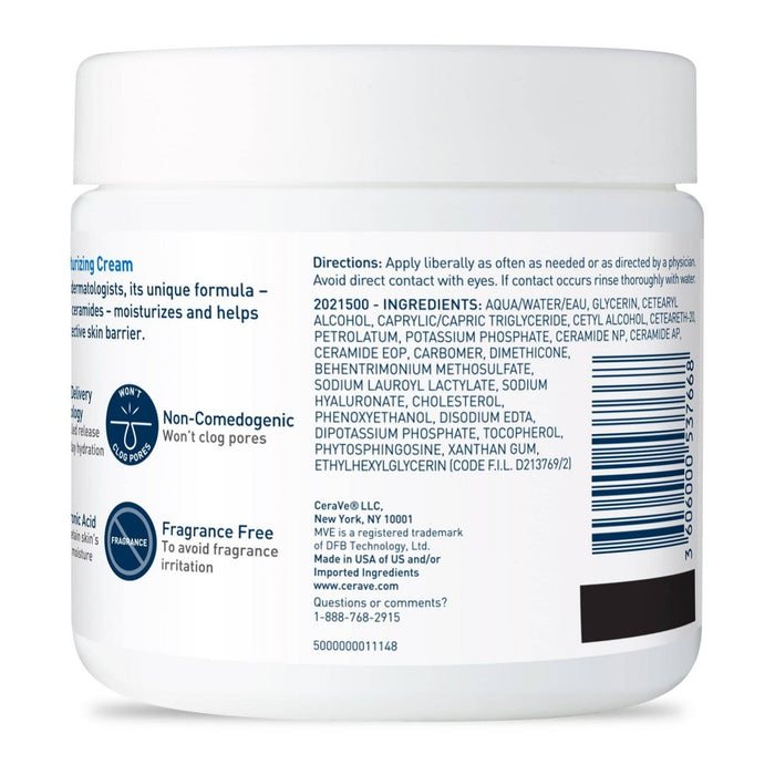 CeraVe Moisturizing Cream Unscented - 16 fl oz