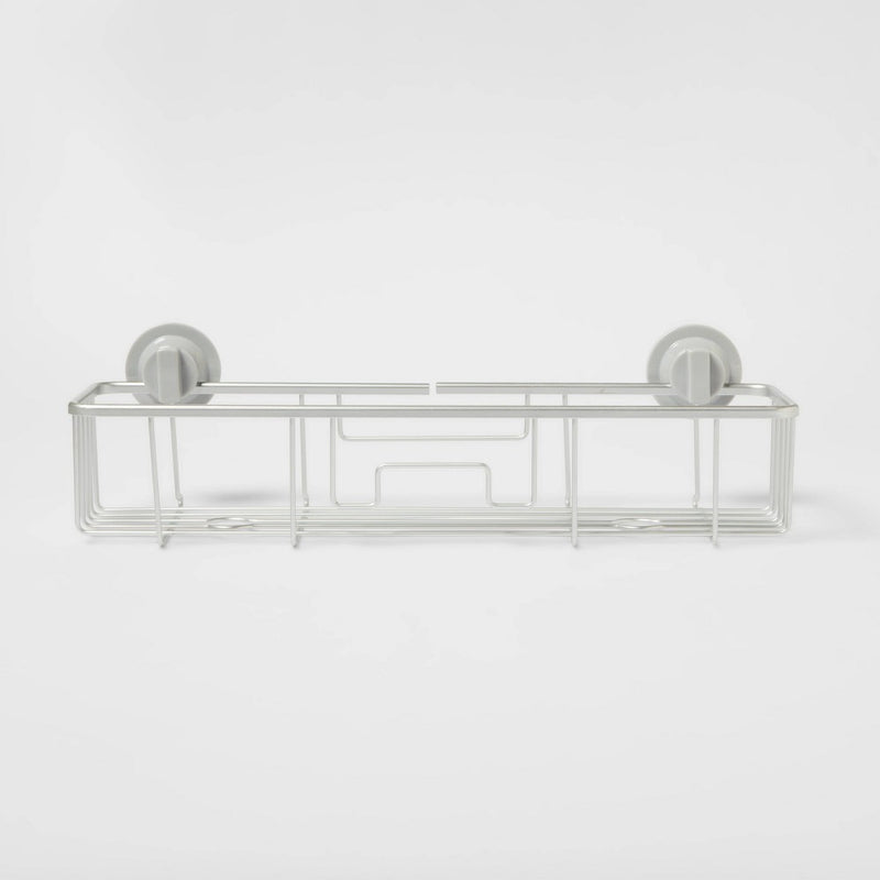 Rustproof Suction Long Basket Aluminum - Made By Design™
