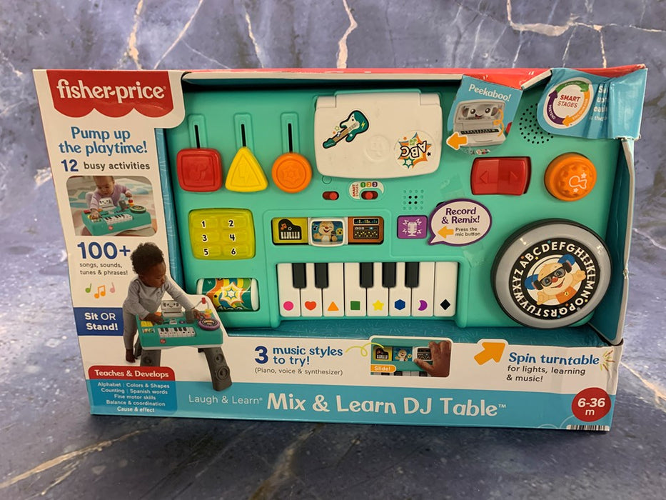 Fisher-Price Laugh & Learn Mix & Learn DJ Table *BRAND NEW - SEE DETAILS*