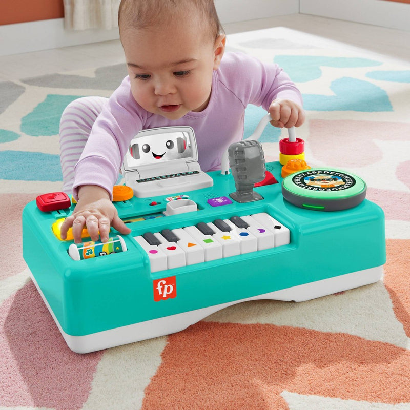 Fisher-Price Laugh & Learn Mix & Learn DJ Table - Teal