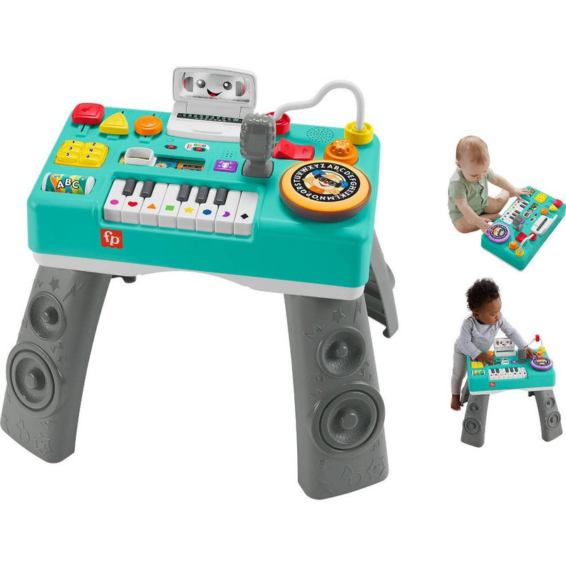 Fisher-Price Laugh & Learn Mix & Learn DJ Table - Teal