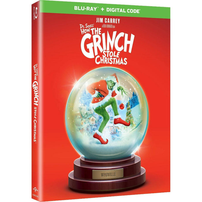 Dr. Seuss' How The Grinch Stole Christmas (Target Version Blu-ray + Digital) NEW *ADD 3 TO YOUR CART & 1 IS FREE!*