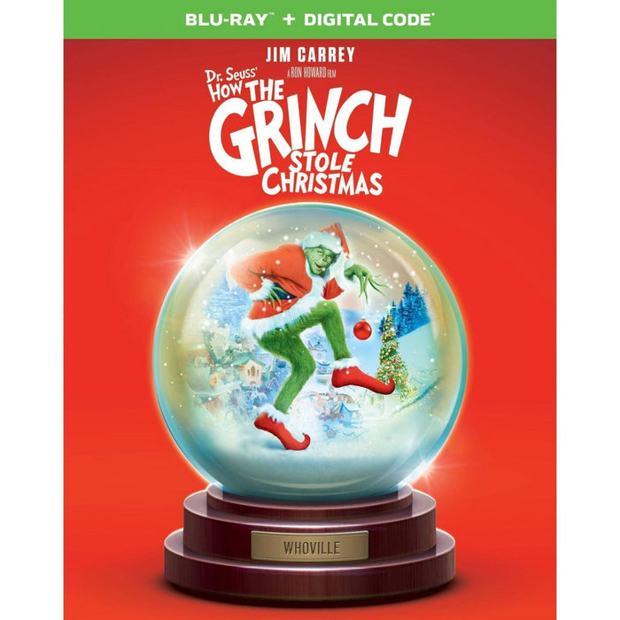 Dr. Seuss' How The Grinch Stole Christmas (Target Version Blu-ray + Digital) NEW *ADD 3 TO YOUR CART & 1 IS FREE!*