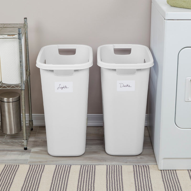 1.8bu Open Hamper White - Brightroom™ (LOCAL PICKUP ONLY)