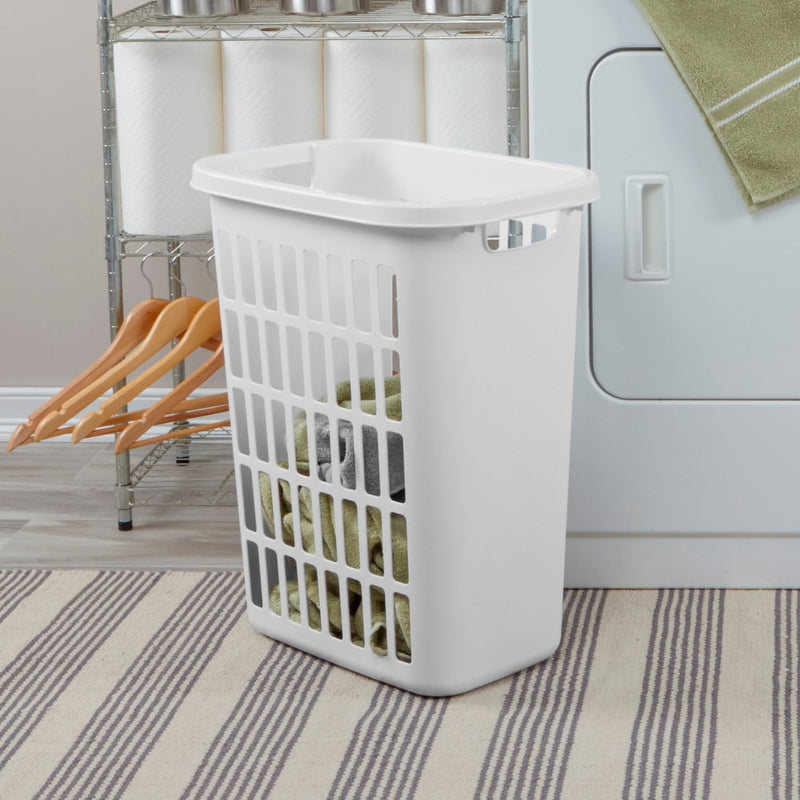 1.8bu Open Hamper White - Brightroom™ (LOCAL PICKUP ONLY)