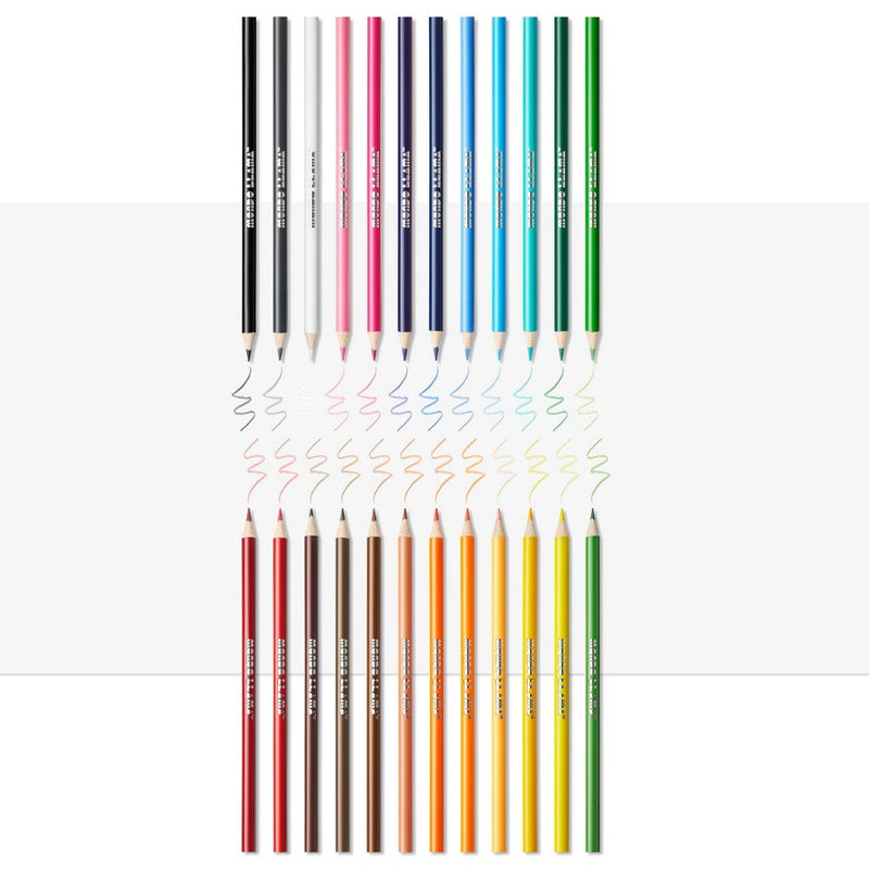 24ct Colored Pencils - Mondo Llama™