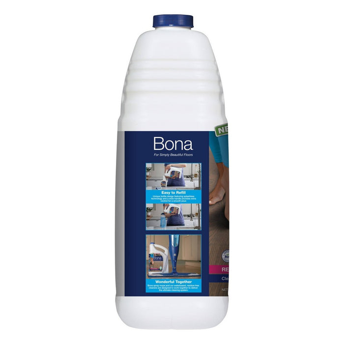 Bona Cleaning Products Mop Refill Wood Surface Multi Purpose Floor Cleaner - 128oz