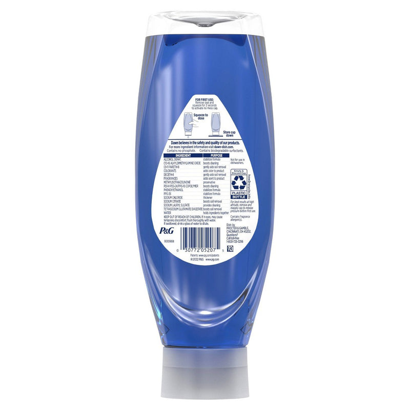 Dawn Fresh Ez Squeeze Platinum Dish Soap - 24.3 fl oz