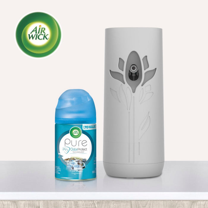 Air Wick Freshmatic Ultra - Twin Refill Essential Oils Summer Delights - White Flowers,Melon & Vanilla - 11.7oz/2pk