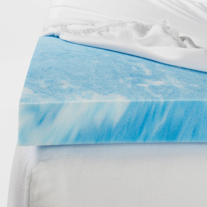 Twin Cool Touch Memory Foam 2" Mattress Topper - Threshold™