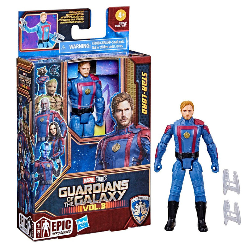 Marvel Guardians of the Galaxy: Vol. 3 Epic Hero Series Star-Lord Action Figure