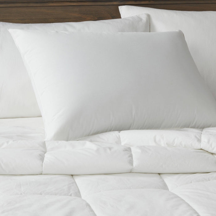 Standard/Queen Stay Plush Bed Pillow White - Threshold™ (LOCAL PICKUP ONLY)