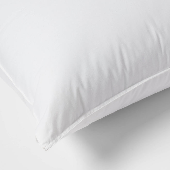 Standard/Queen Stay Plush Bed Pillow White - Threshold™ (LOCAL PICKUP ONLY)