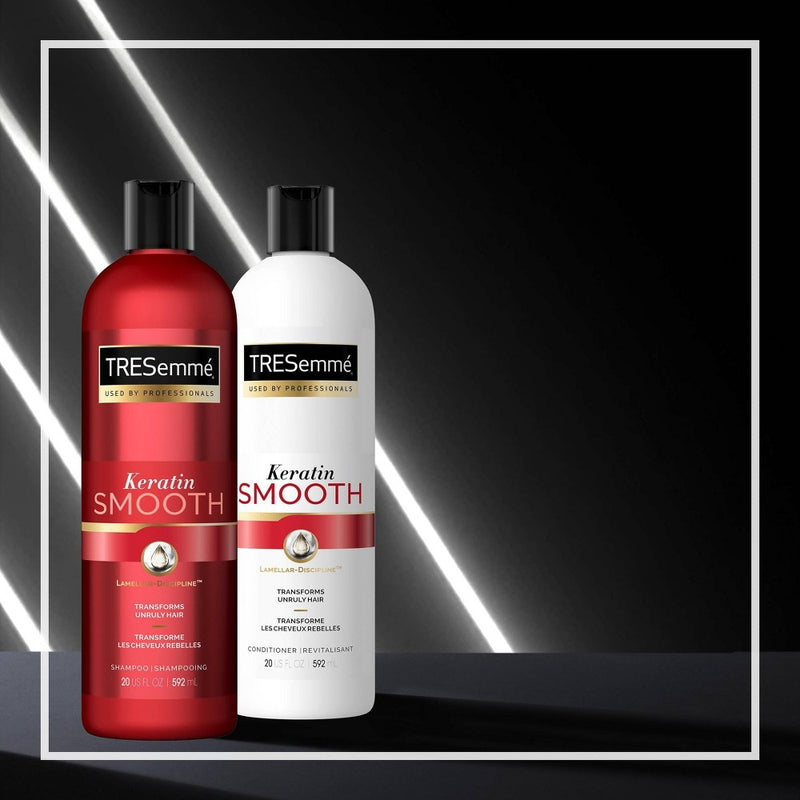 Tresemme Keratin Smooth Pro Collection Shampoo & Conditioner Bundle - 40 fl oz