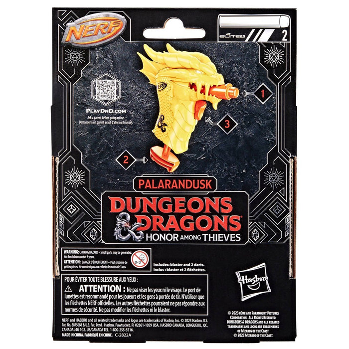 NERF MicroShots Dungeons & Dragons Palarandusk Dart Blaster *NEW & SEALED*