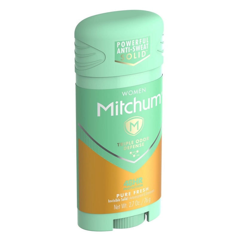 Mitchum Women's Triple Odor Defense Antiperspirant & Deodorant Stick - Pure Fresh - 2.7oz