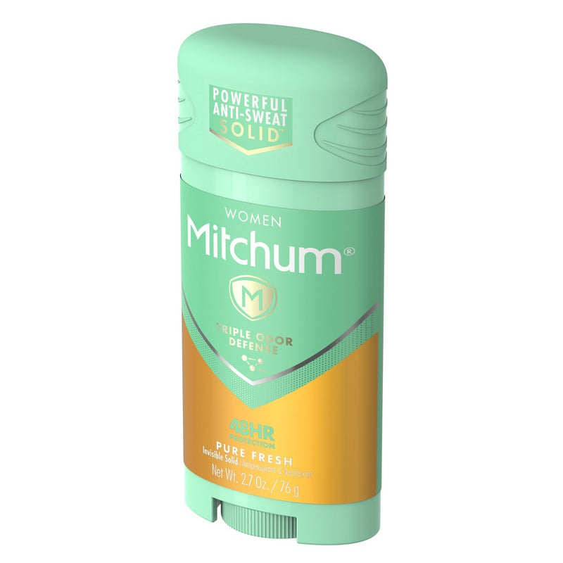 Mitchum Women's Triple Odor Defense Antiperspirant & Deodorant Stick - Pure Fresh - 2.7oz