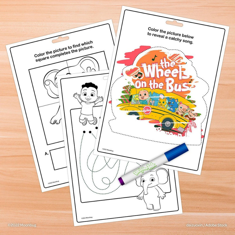 CoComelon Imagine Ink Book