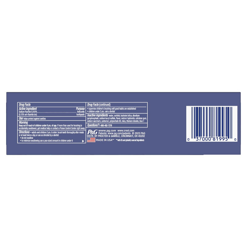 Crest 3D White Advanced Teeth Whitening Toothpaste, Arctic Fresh
