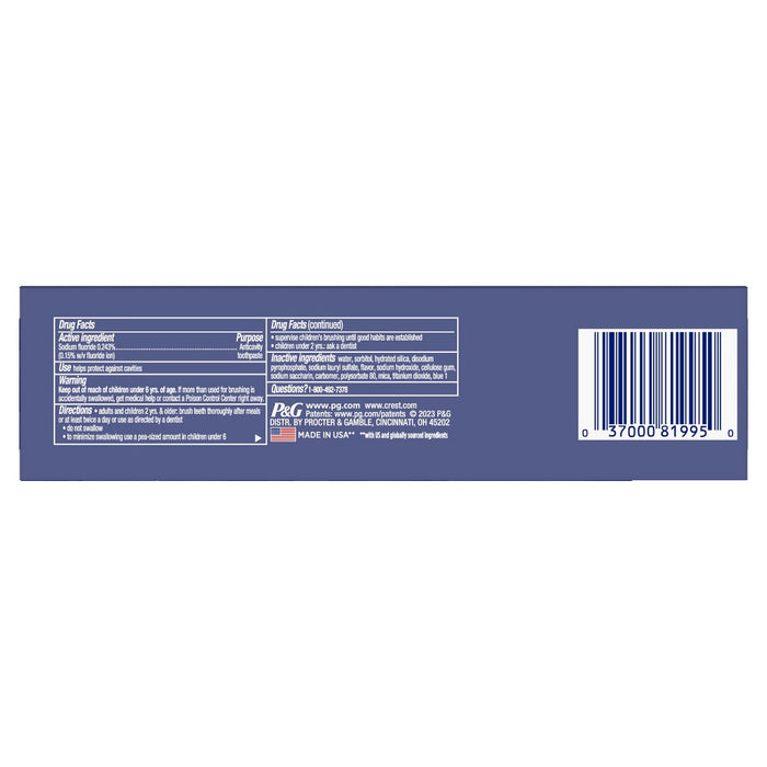 Crest 3D White Advanced Teeth Whitening Toothpaste, Arctic Fresh