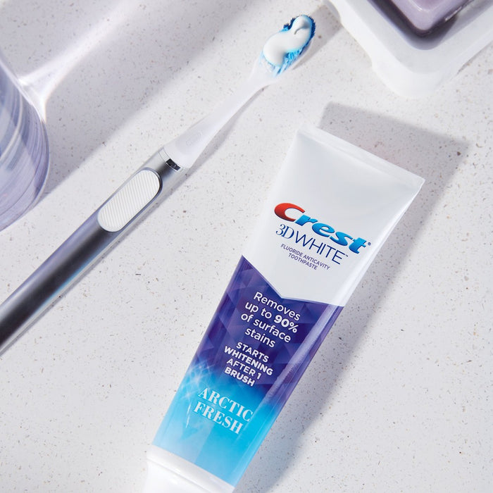 Crest 3D White Advanced Teeth Whitening Toothpaste, Arctic Fresh