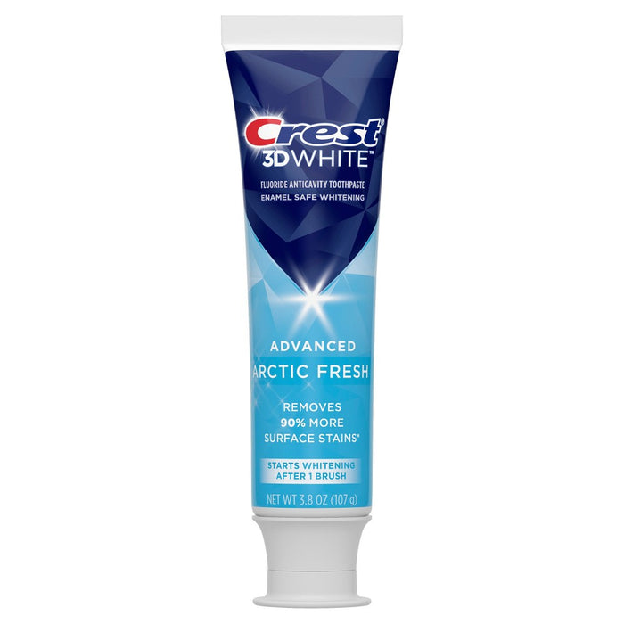 Crest 3D White Advanced Teeth Whitening Toothpaste, Arctic Fresh