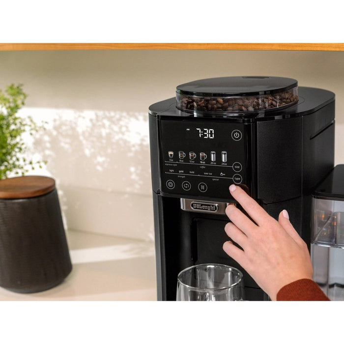 De'Longhi TrueBrew Automatic Coffee Maker with Bean Extract Technology - Black Matte (LOCAL PICKUP ONLY)