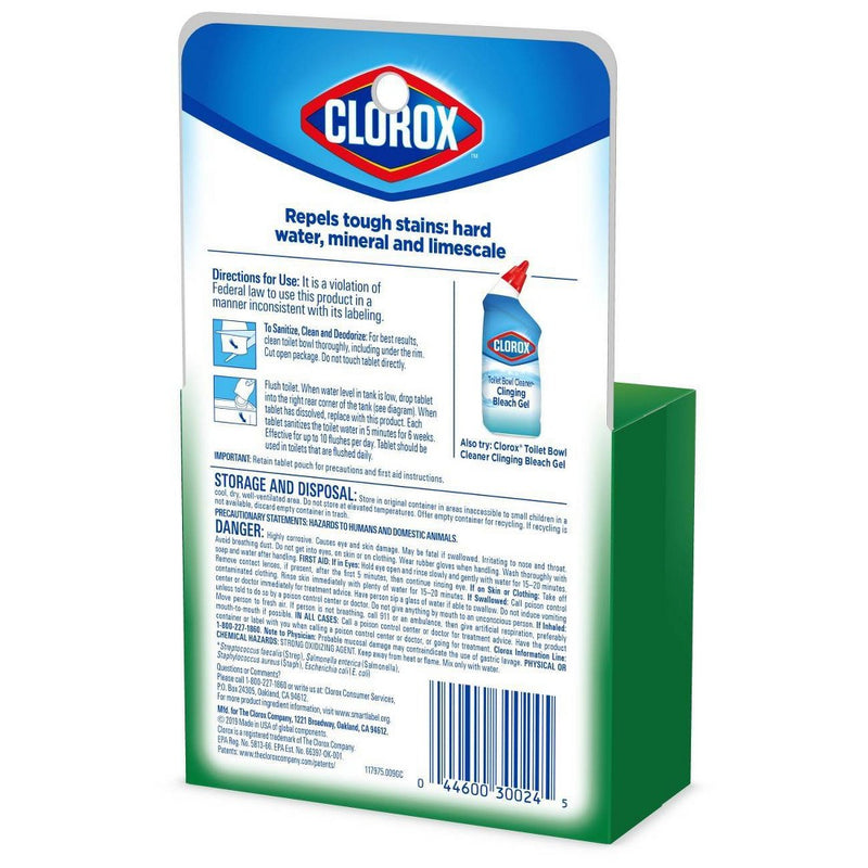 Clorox Ultra Clean Toilet Tablets Bleach - 3.5oz/2ct