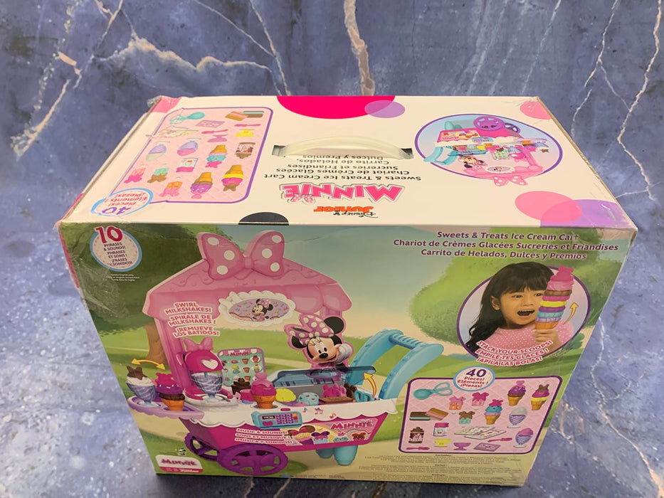 Minnie Mouse Sweets & Treats Ice Cream Cart NEW & SEALED-DAMAGED BOX-SEE DETAILS