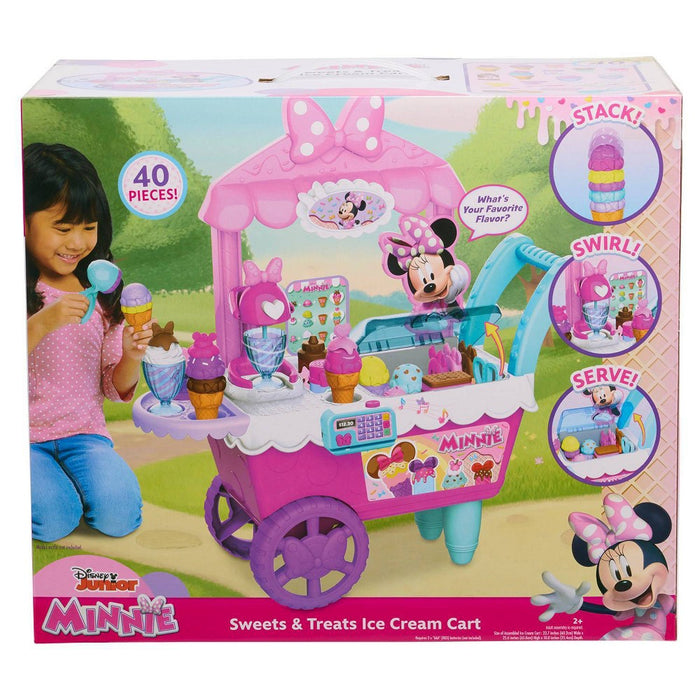 Minnie Mouse Sweets & Treats Ice Cream Cart NEW & SEALED-DAMAGED BOX-SEE DETAILS