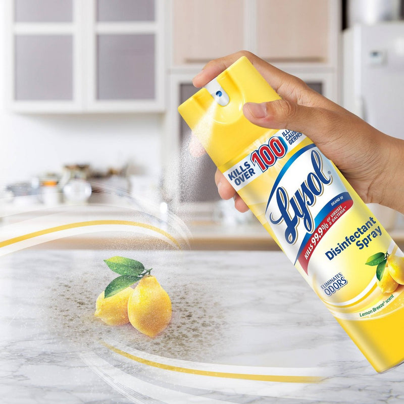 Lysol Lemon Disinfectant Spray - 19oz/2ct