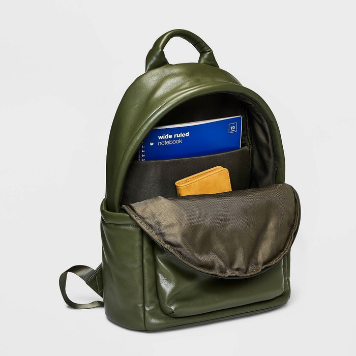 18.5" Puff Dome Backpack - A New Day™ Green