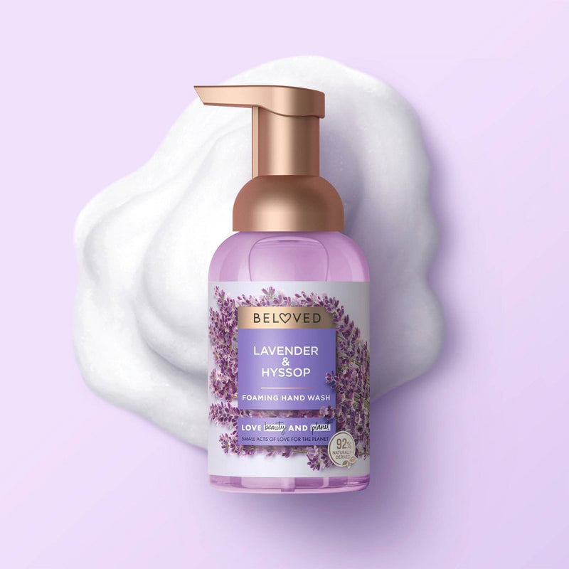 Beloved Lavender & Hyssop Foaming Hand Wash Soap - 8 fl oz